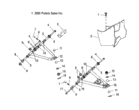 Control Arm & Footrest /Ab
