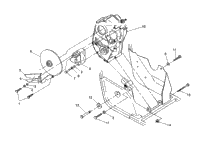 Gearcase/Brake Mounting 2X4 350L