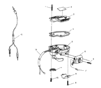 Controls Throttle Asm./Cable Sportsman 4X4 W948040