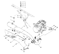Exhaust System 6X6 400L