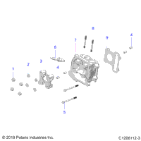 Engine, Cylinder Head Asm