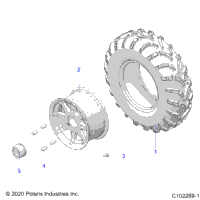 Wheels, Front Tire
