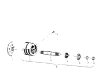 Front Tightener Assembly Sportsman 4X4