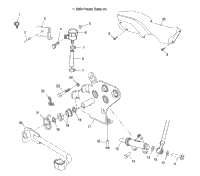Rear Brake Master Cylinder /Cb