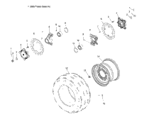 Wheel, Rear & Hubs /Ld27fb