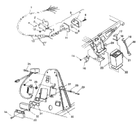 Electrical/Taillight Assembly 4X4 250