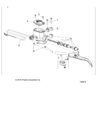 Brakes, Front Brake Lever & Master Cylinder