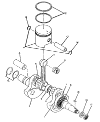 Crankshaft & Piston Trail Boss Update