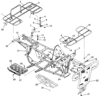 Bumper/Rack Mounting Magnum 2X4