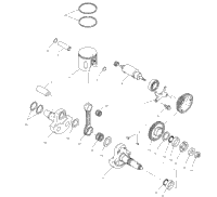 Piston & Crankshaft W968540 (4935863586D001)