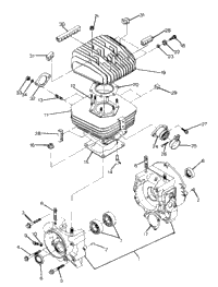 Crankcase & Cylinder Assembly