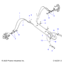 Brakes, Brake Lines, Rear