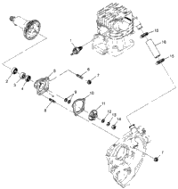 Water Pump Sport 400L (4940124012D012)