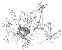 Engine Mounting 6X6 250