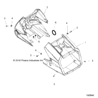 Body, Headlight Pod A17sws57c2/E2