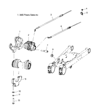 Caliper Mounting, Rear