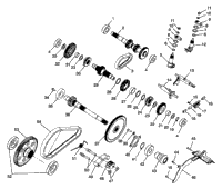 Gearcase W98ch50a(C)(D)(E)(F) (4950135013D003)