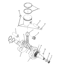Crankshaft & Piston 250 4X4 Update