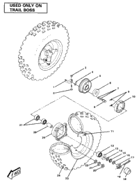 Front Wheel Assemblytrail Boss
