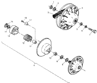 Driven Clutch Sport 400L & Trail Blazer W97ba25c