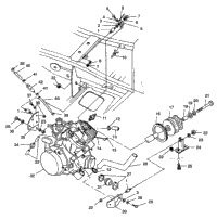 Engine Mounting Scrambler 400