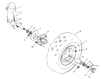 Front Wheel Assembly 2X4 400L