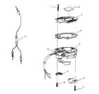 Controls Throttle Asm./Cable 2X4 400L