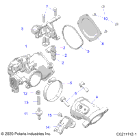 Engine, Throttle Body & Fuel Rail