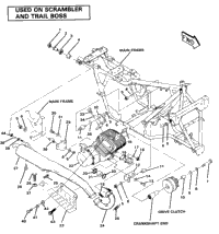 Engine & Muffler Mounting