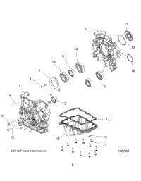 Engine, Crankcase