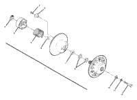 Driven Clutch Assembly 350 2X4