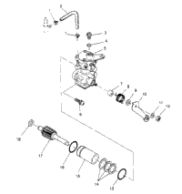 Oil Pump Assembly Trail Blazer