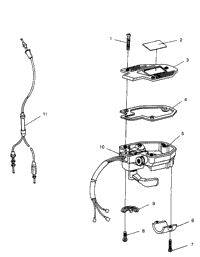 Controls Throttle Asm./Cable 2X4 300