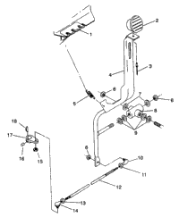 Shift Linkage Assembly Trail Blazer