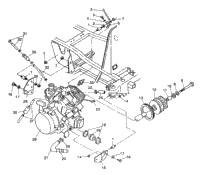 Engine Mounting Sportsman 4X4