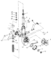 Front Strut Scrambler 400