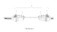 Half Shaft, Rear /Ld27fb