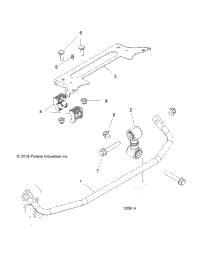 Suspension, Stabilizer Bar, Front
