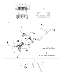 Electrical, Main Wire Harness