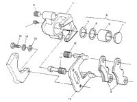 Front Brake 6X6 400L & 6X6 400L Norwegian N968740