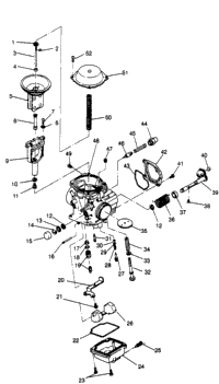 Carburetor Magnum 2X4