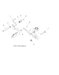 Brakes, Pedal And Master Cylinder Mounting