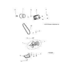 Engine, Oil Pump & Oil Cooler