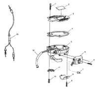 Controls Throttle Asm./Cable
