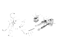 Controls Master Cylinder/Brake Line