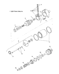 Engine, Starting Motor