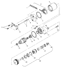 Starting Motor Xplorer 300