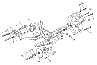 Gearcase/Brake Mounting 6X6 350L