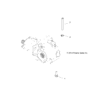 Drive Train, Gearcase Mounting, Front