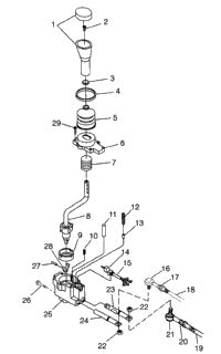 Gear Selector Xplorer 400L
